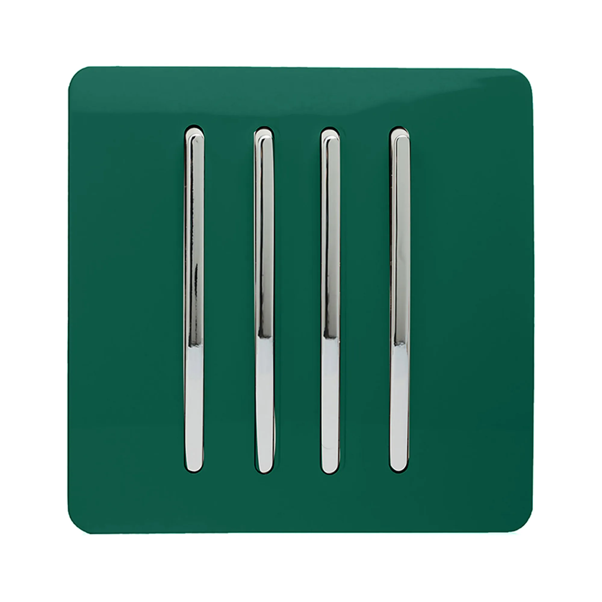 ART-SS8DG  4 Gang 2 Way 10 Amp Rocker Dark Green